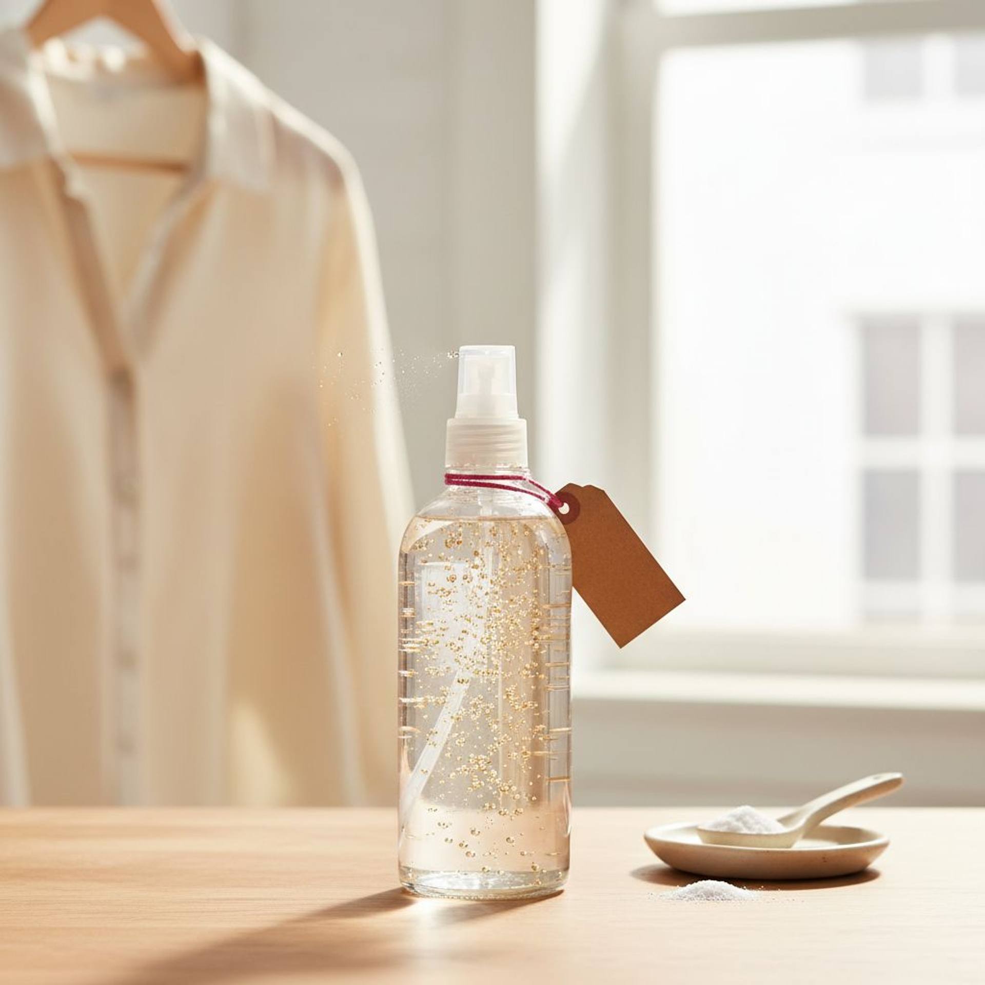 Homemade fabric refresher without washing: recipe