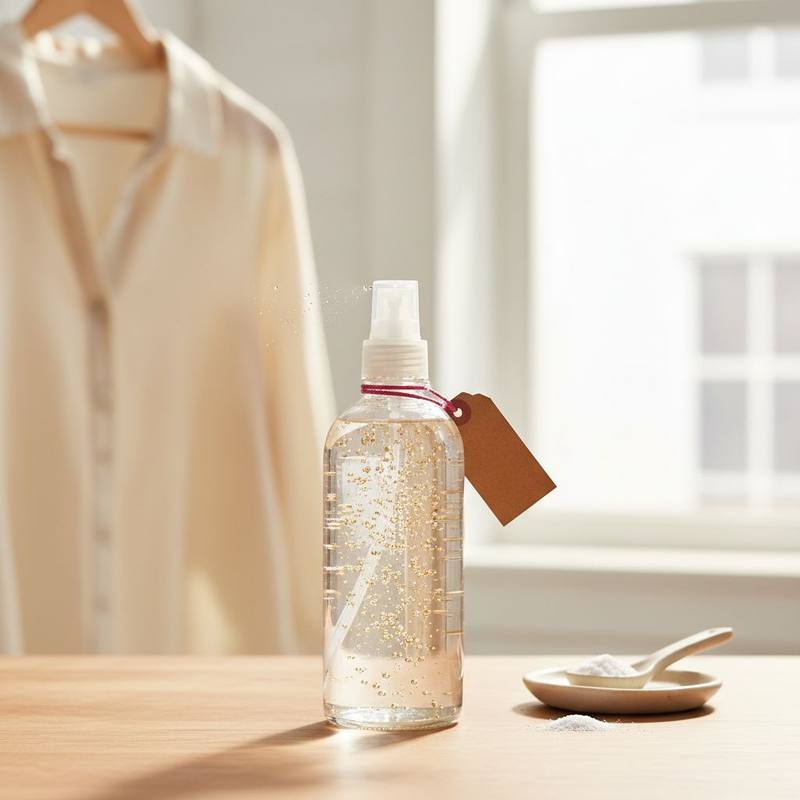 Homemade fabric refresher without washing: recipe