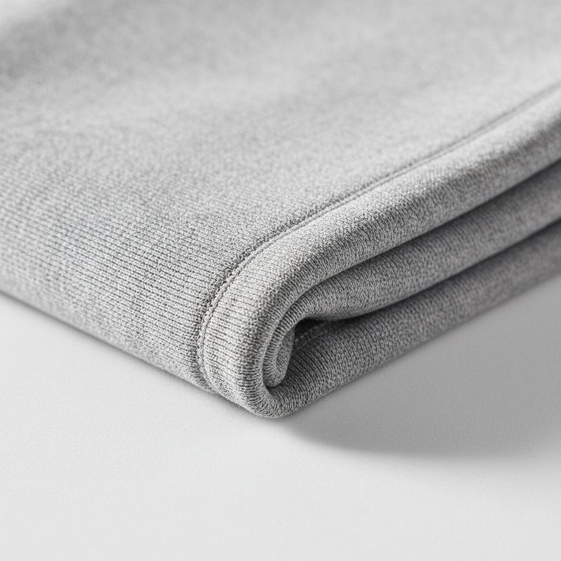 Sportswear made of microfiber laid out before washing