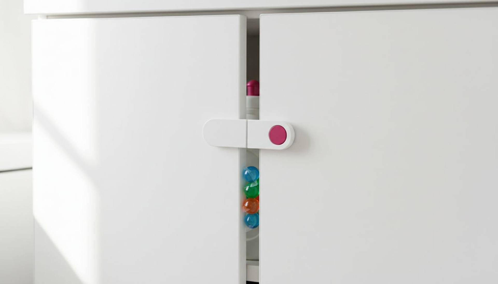 Safe laundry chemical storage with children